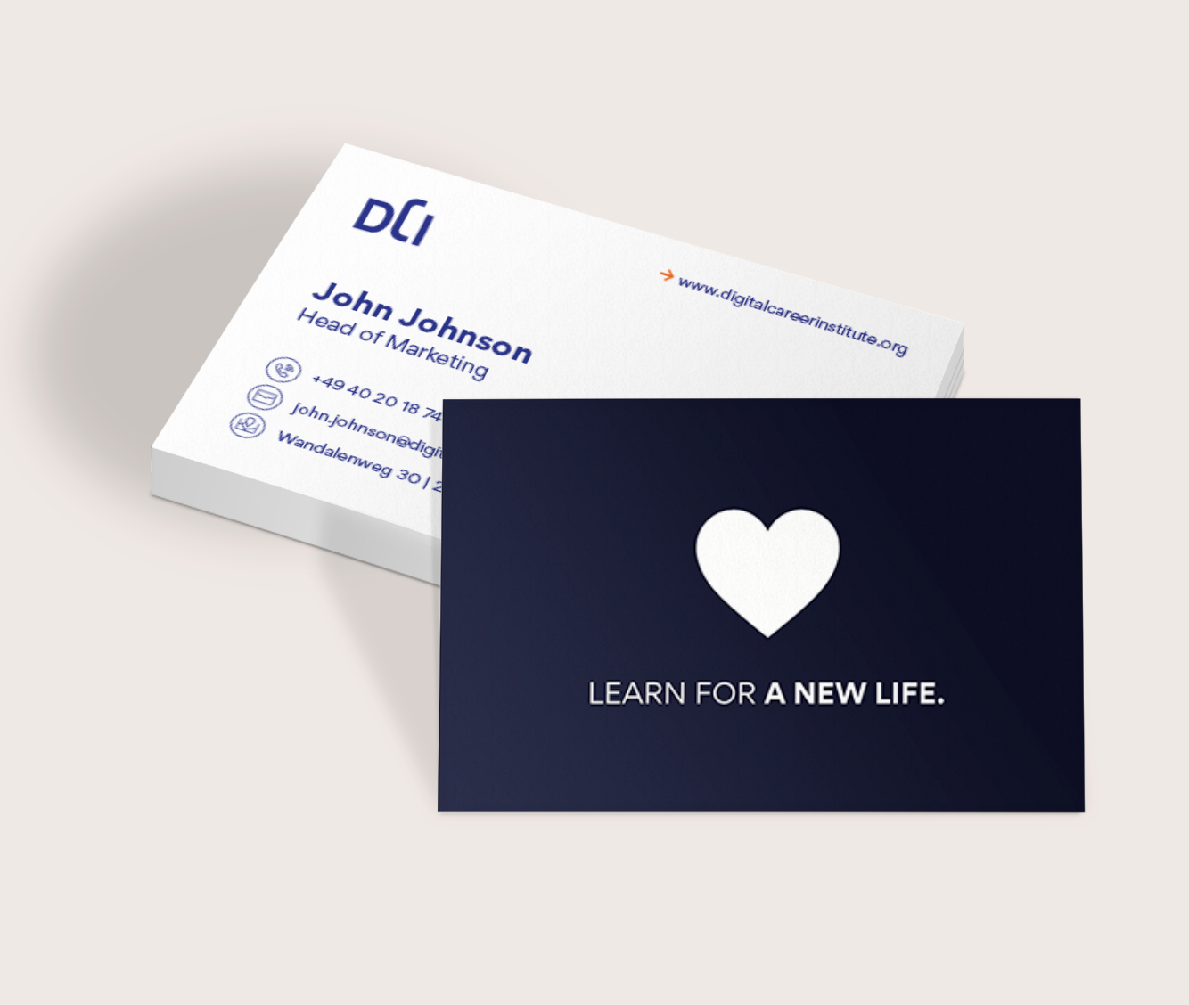 Portfolio Page: DCI before the brand Re-brush